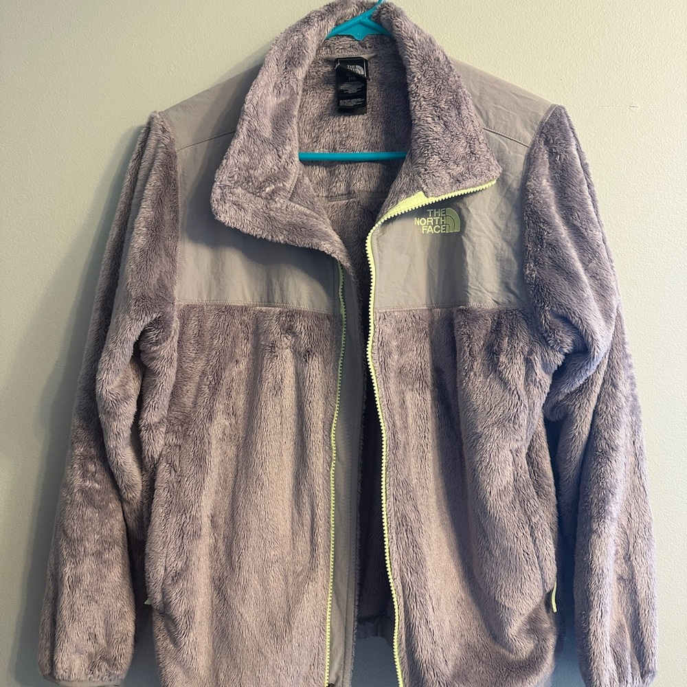 The North Face Light Gray Fleece Jacket